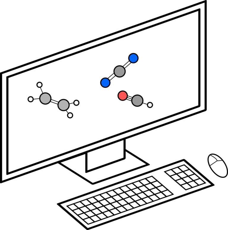 Computational chemistry simulations